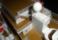 custom made model of 134m Ferry